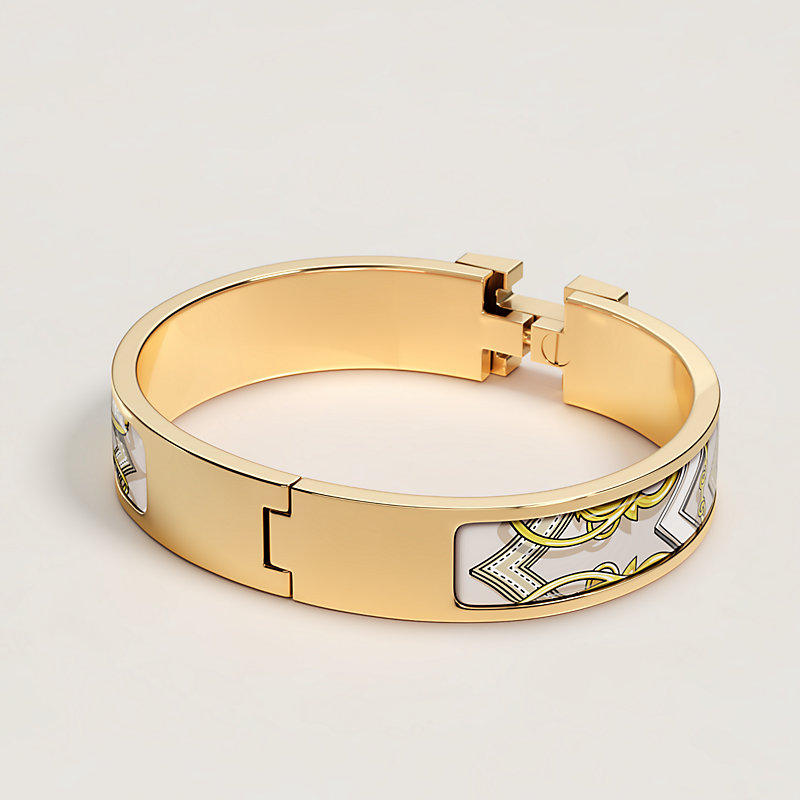 エナメルブレスレット 《クリックH/伝説の馬具》 | Hermès - エルメス